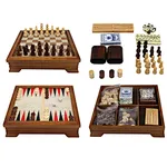 wooden chess set